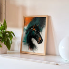Majestic Horse Power – Vaastu Strength Wall Art