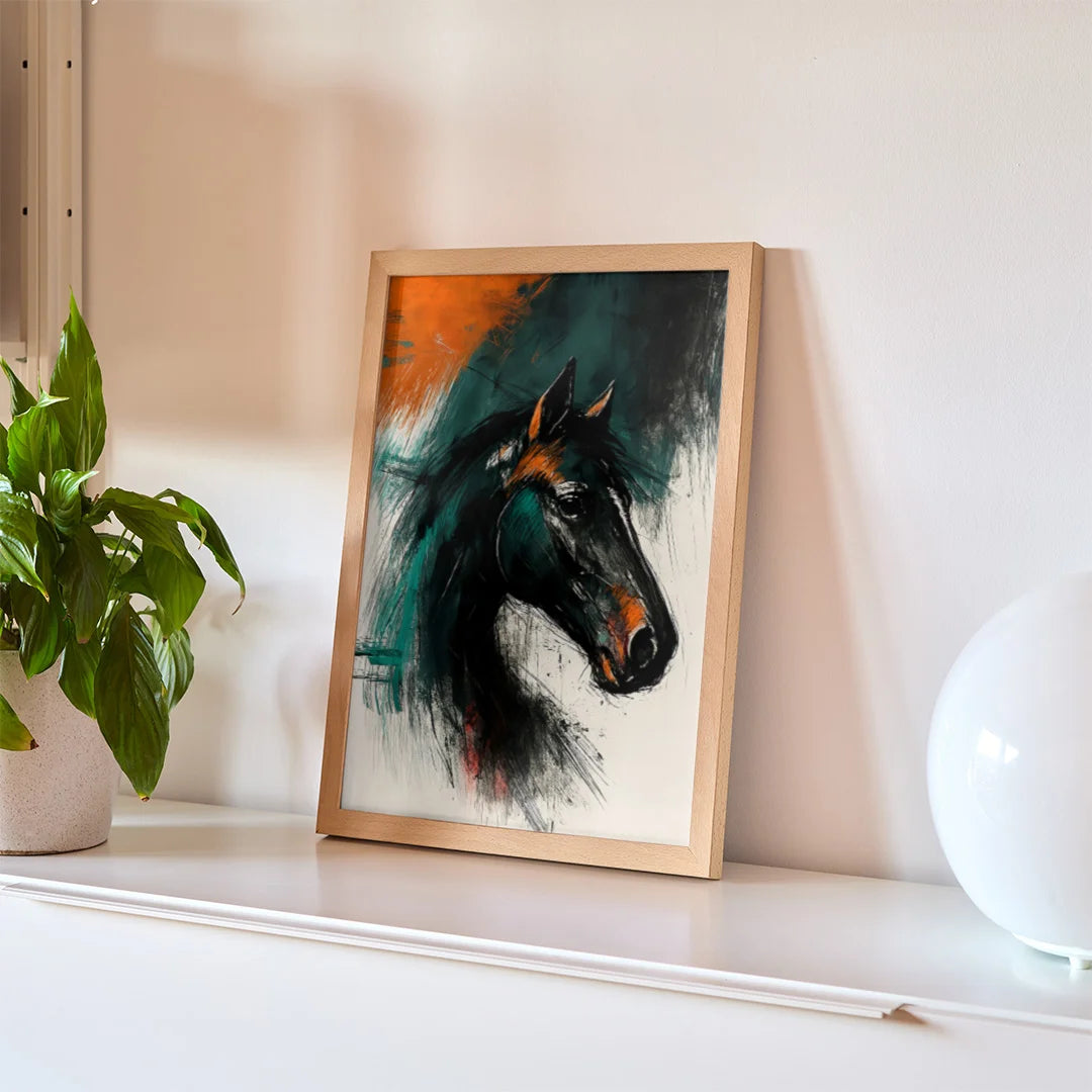 Majestic Horse Power – Vaastu Strength Wall Art