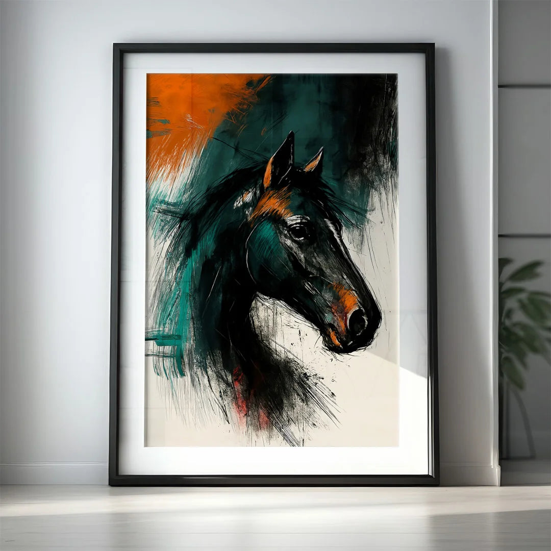 Majestic Horse Power – Vaastu Strength Wall Art