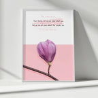 Emotional Quote Floral – Set of 3 Minimal Aesthetic Wall Art Prints