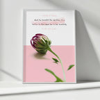 Emotional Quote Floral – Set of 3 Minimal Aesthetic Wall Art Prints