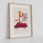 Best Day Ever – Playful Kids Wall Art Poster