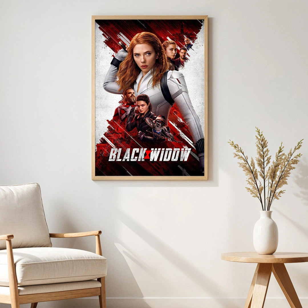 Black Widow – Marvel Action Hero Cinematic Poster