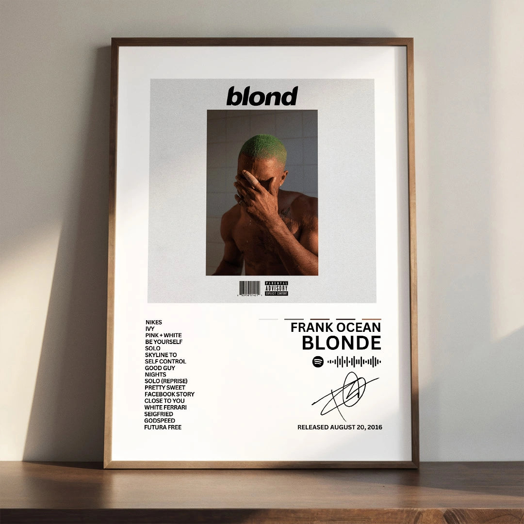 Blonde Album Poster