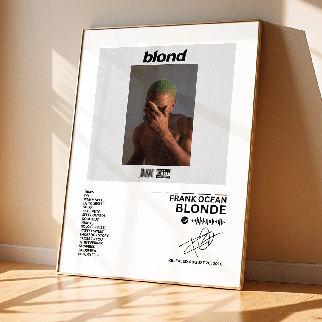 Blonde Album Poster