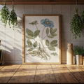 Blue Bloom Botanical Study