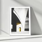 Modern Architectural Gold Accents – Set of 3 Wall Art Prints