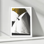 Modern Architectural Gold Accents – Set of 3 Wall Art Prints