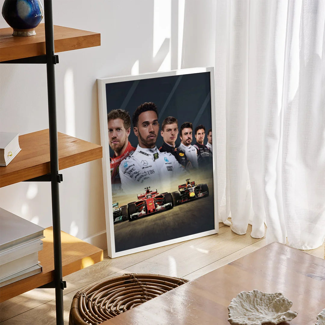 Formula Racing Legends Poster