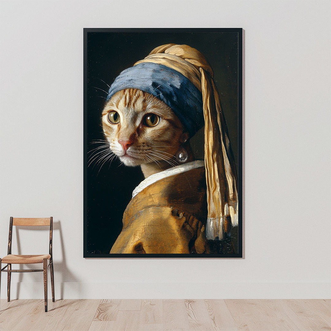 The Cat with the Pearl Earring