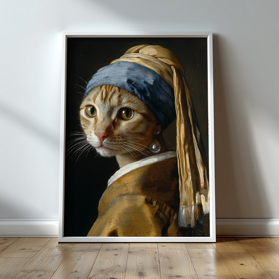 The Cat with the Pearl Earring