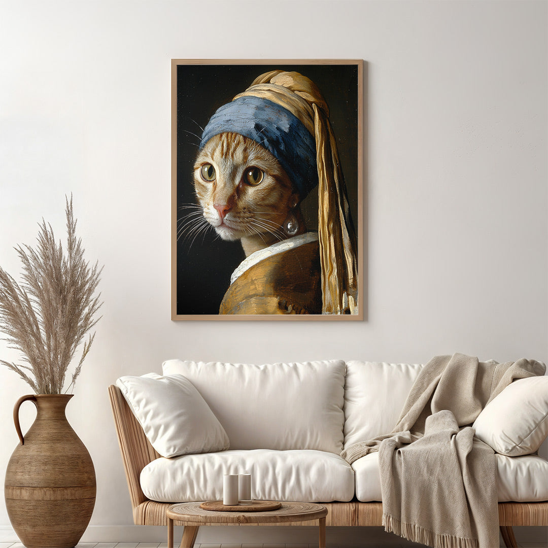 The Cat with the Pearl Earring