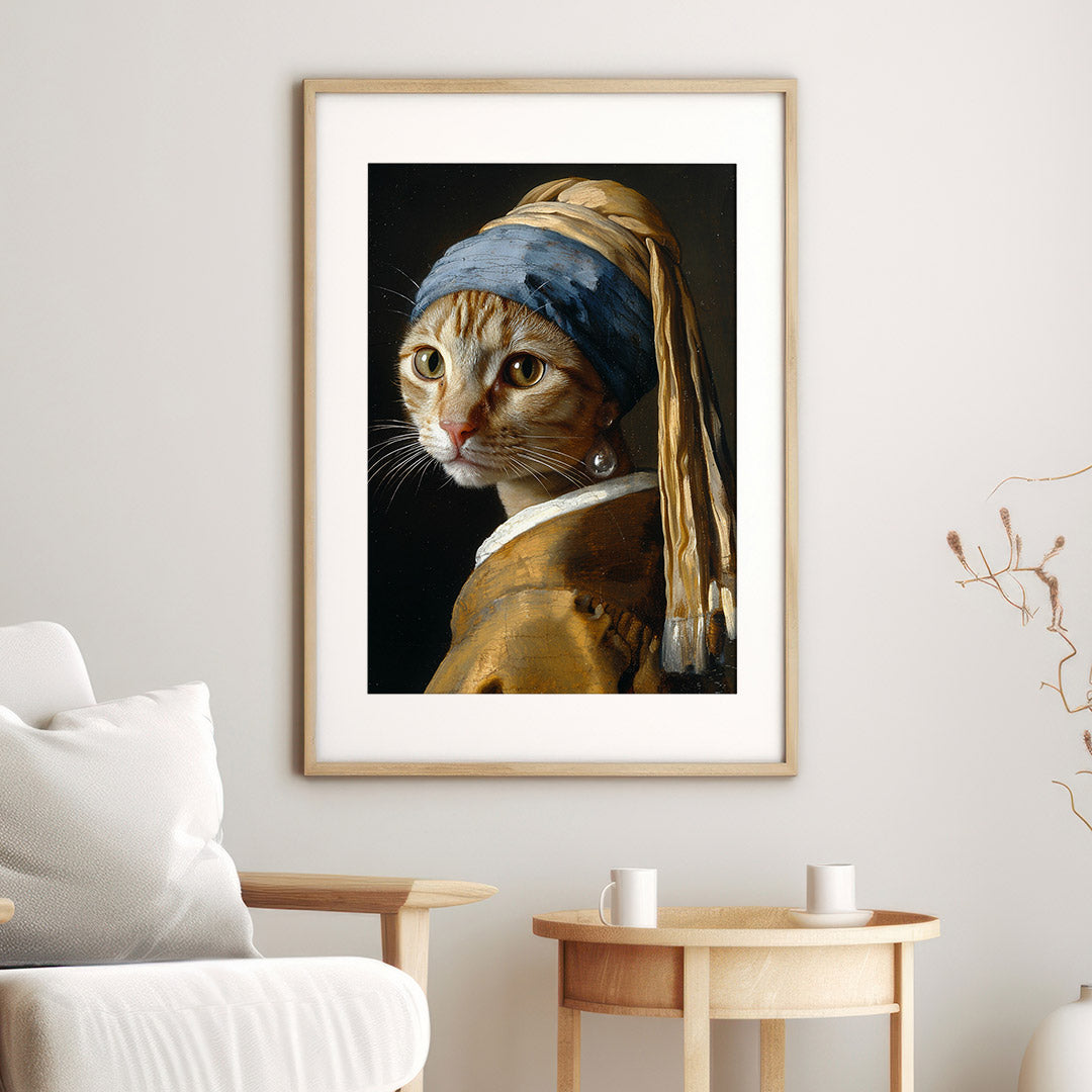 The Cat with the Pearl Earring