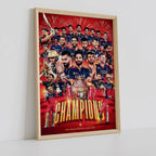 IPL Champions Team Poster