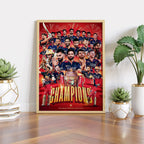 IPL Champions Team Poster