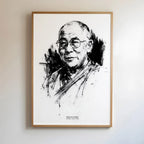 Quiet Wisdom – Dalai Lama Portrait