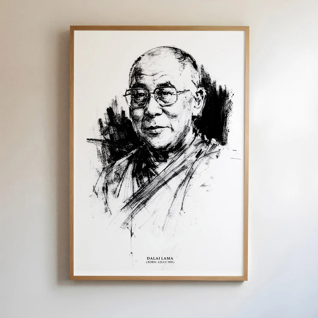 Quiet Wisdom – Dalai Lama Portrait