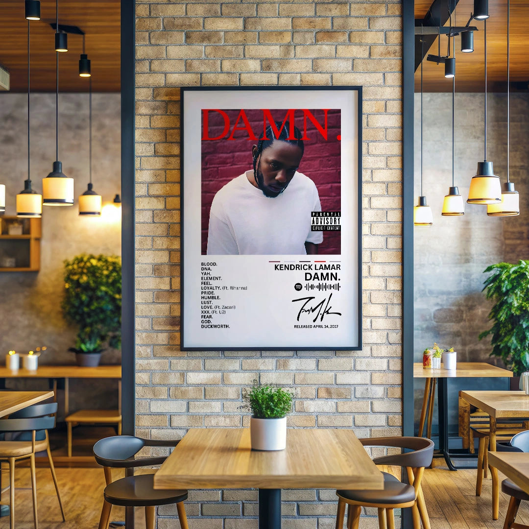 DAMN. Album Poster
