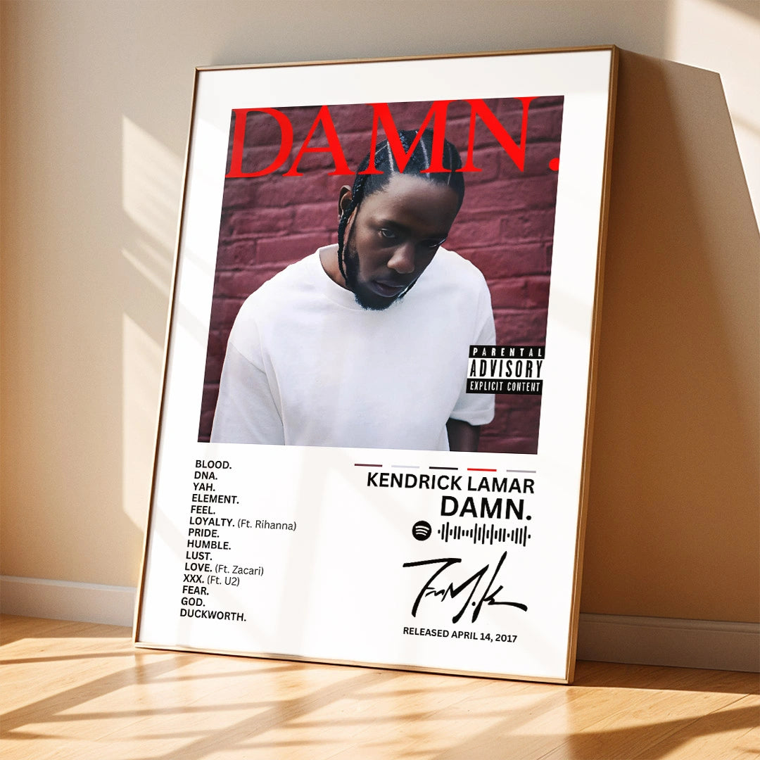 DAMN. Album Poster