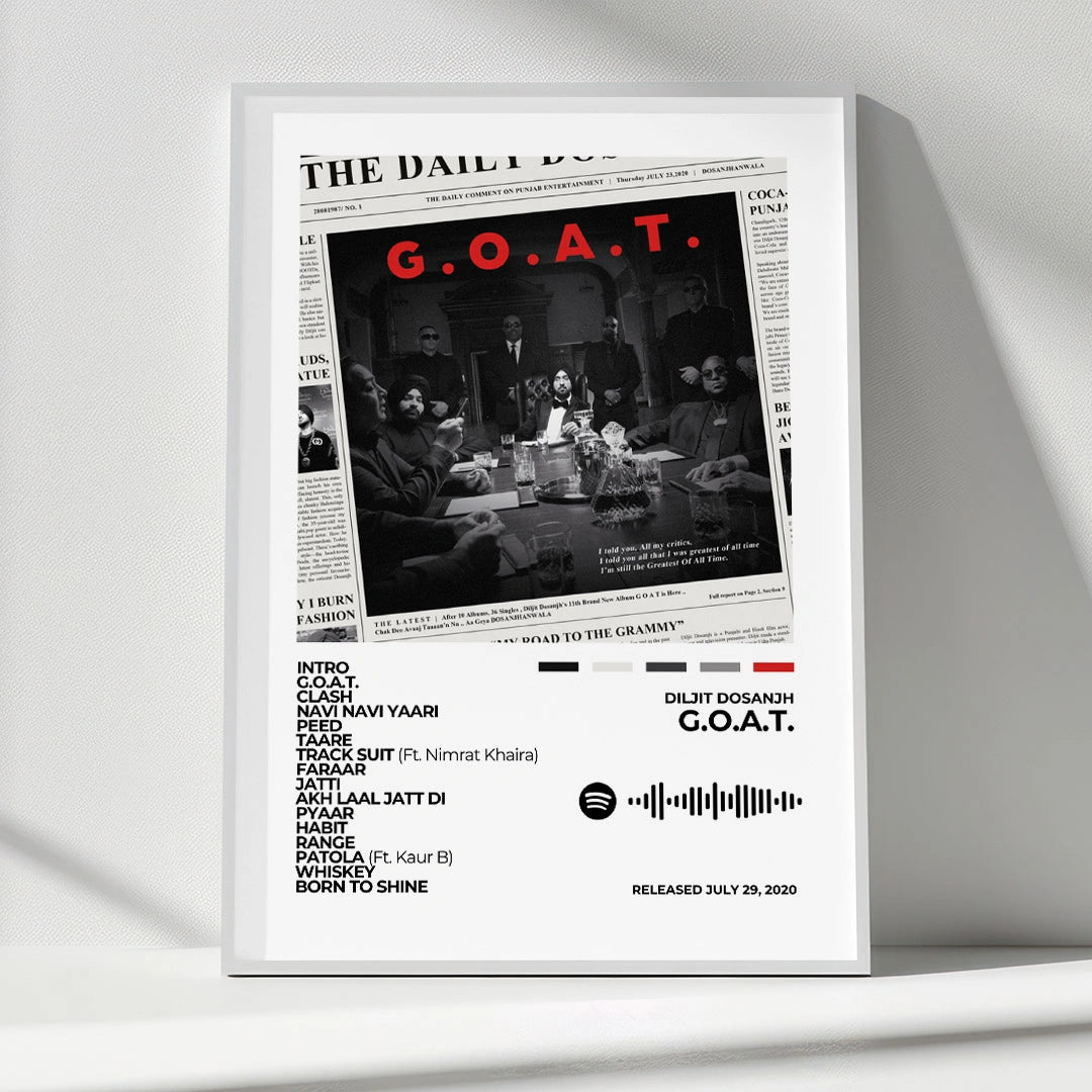 G.O.A.T. Album Poster