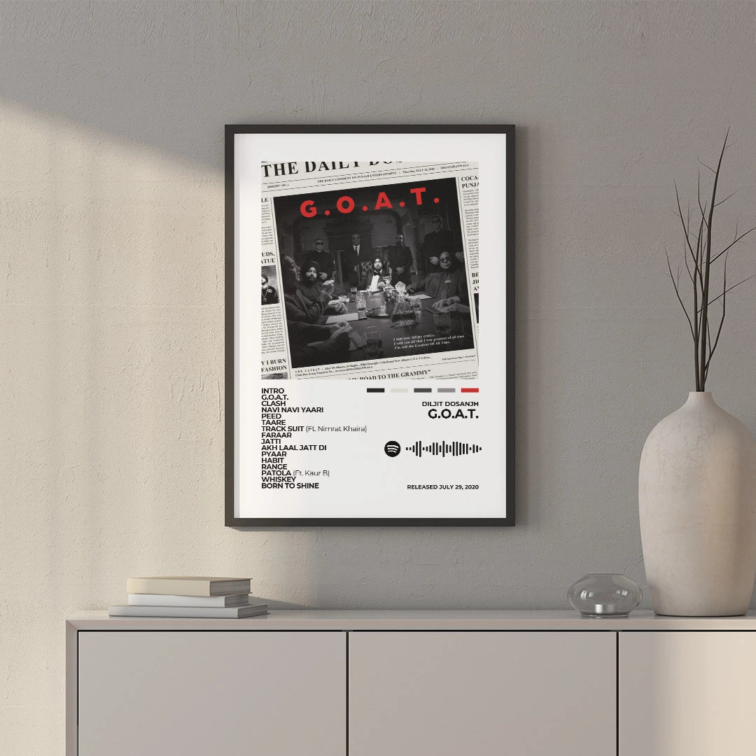 G.O.A.T. Album Poster