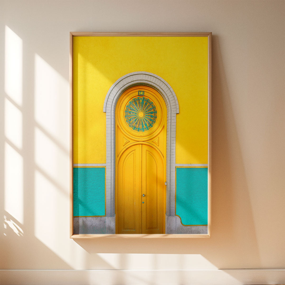 Golden Doorway Elegance