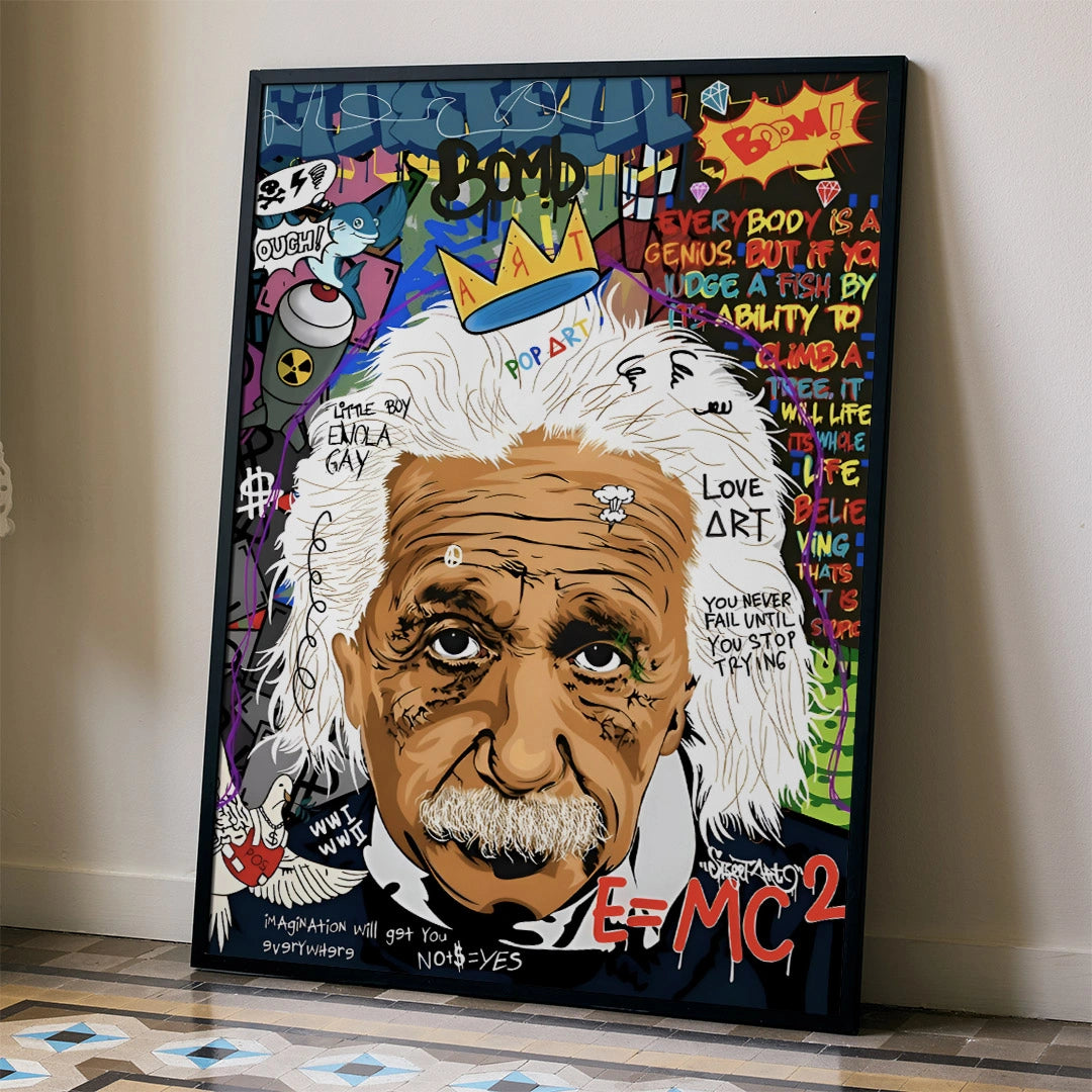 Einstein Pop Art