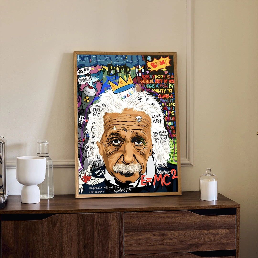 Einstein Pop Art