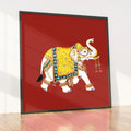 Royal Prosperity Elephant – Vaastu Wall Art
