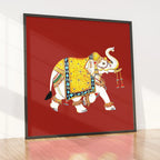 Royal Prosperity Elephant – Vaastu Wall Art