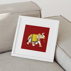 Royal Prosperity Elephant – Vaastu Wall Art
