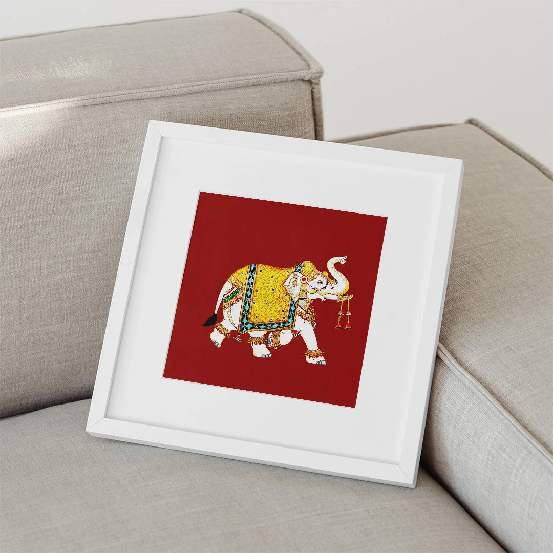 Royal Prosperity Elephant – Vaastu Wall Art
