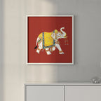 Royal Prosperity Elephant – Vaastu Wall Art