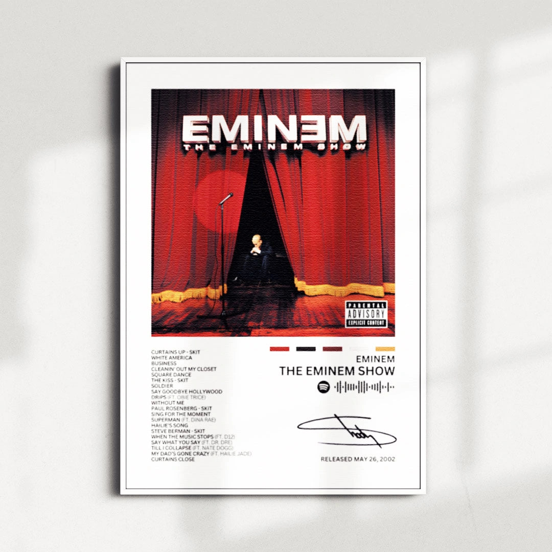 The Eminem Show Album Poster