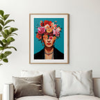 Floral Muse Portrait