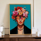 Floral Muse Portrait