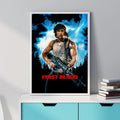 First Blood – Rambo Classic Action Movie Poster