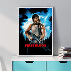First Blood – Rambo Classic Action Movie Poster