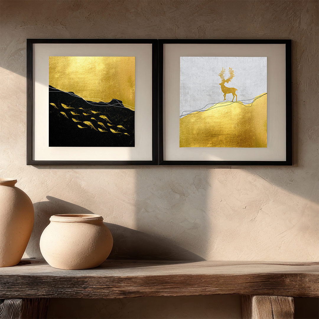 Golden Wilderness: Set of 2