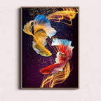 Radiant Yin-Yang Koi – Vaastu Balance Wall Art