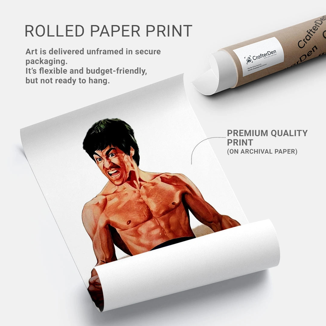 Fist of Fury – Bruce Lee Legendary Martial Arts Poster
