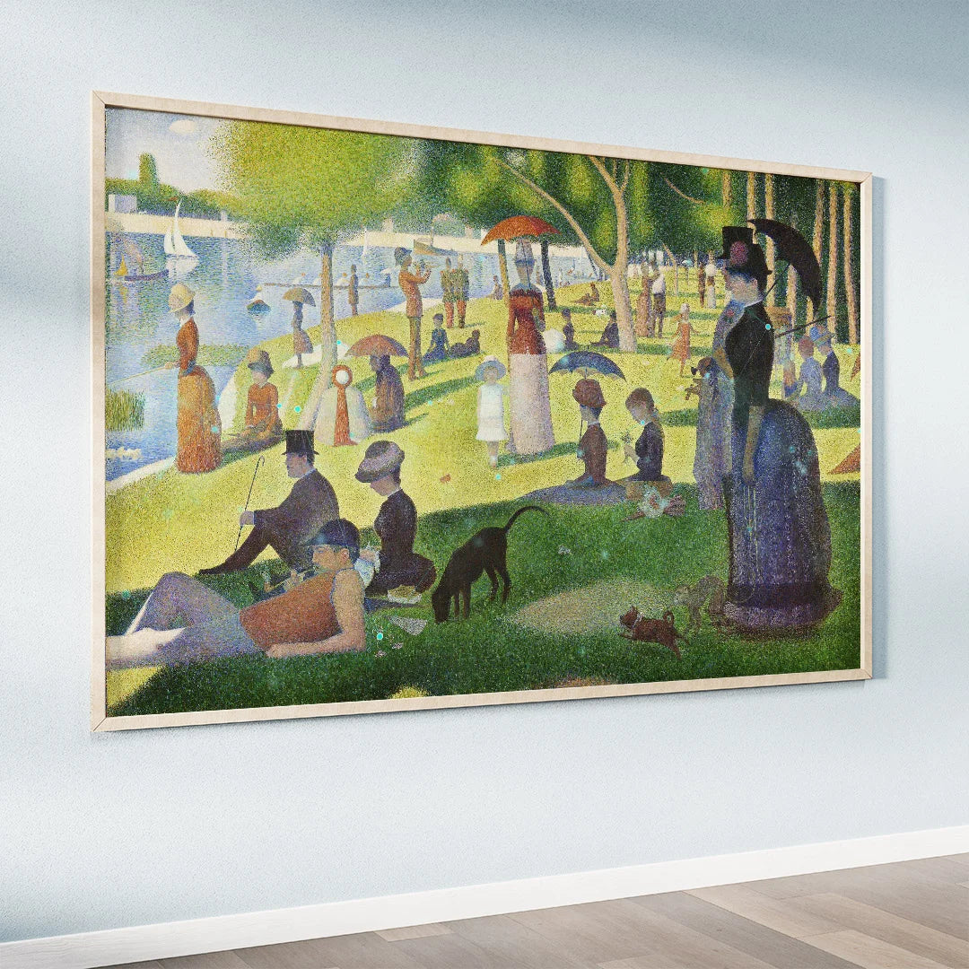 A Sunday Afternoon on the Island of La Grande Jatte – by Georges Seurat