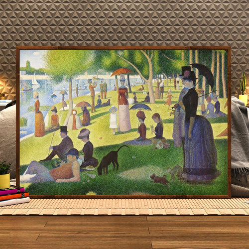 A Sunday Afternoon on the Island of La Grande Jatte – by Georges Seurat