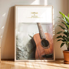 Acoustic Guitar Poster