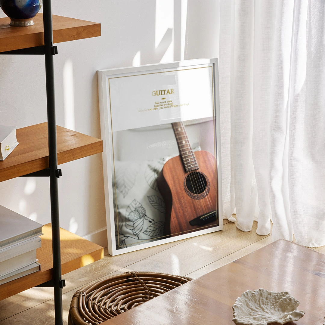 Acoustic Guitar Poster
