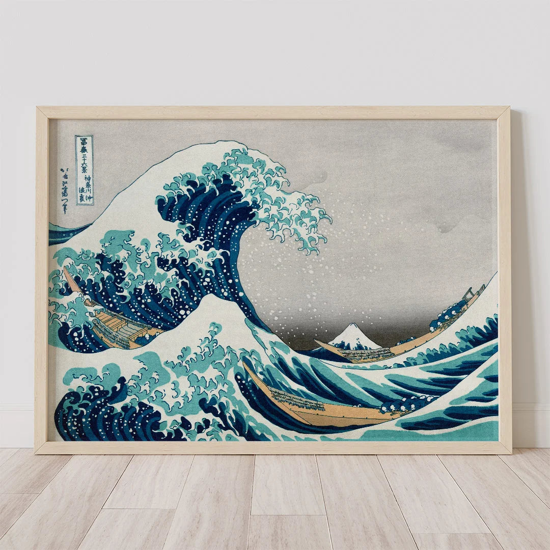 The Great Wave off Kanagawa – by Hokusai