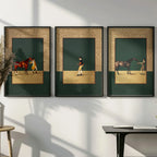Classic Equestrian Heritage – Set of 3 Vintage Wall Art Prints