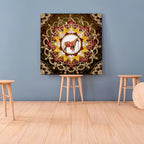 Royal Horse Mandala Art – Set of 2 Decorative Wall Prints