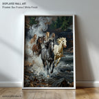 Seven Horses of Power – Vastu Wall Art
