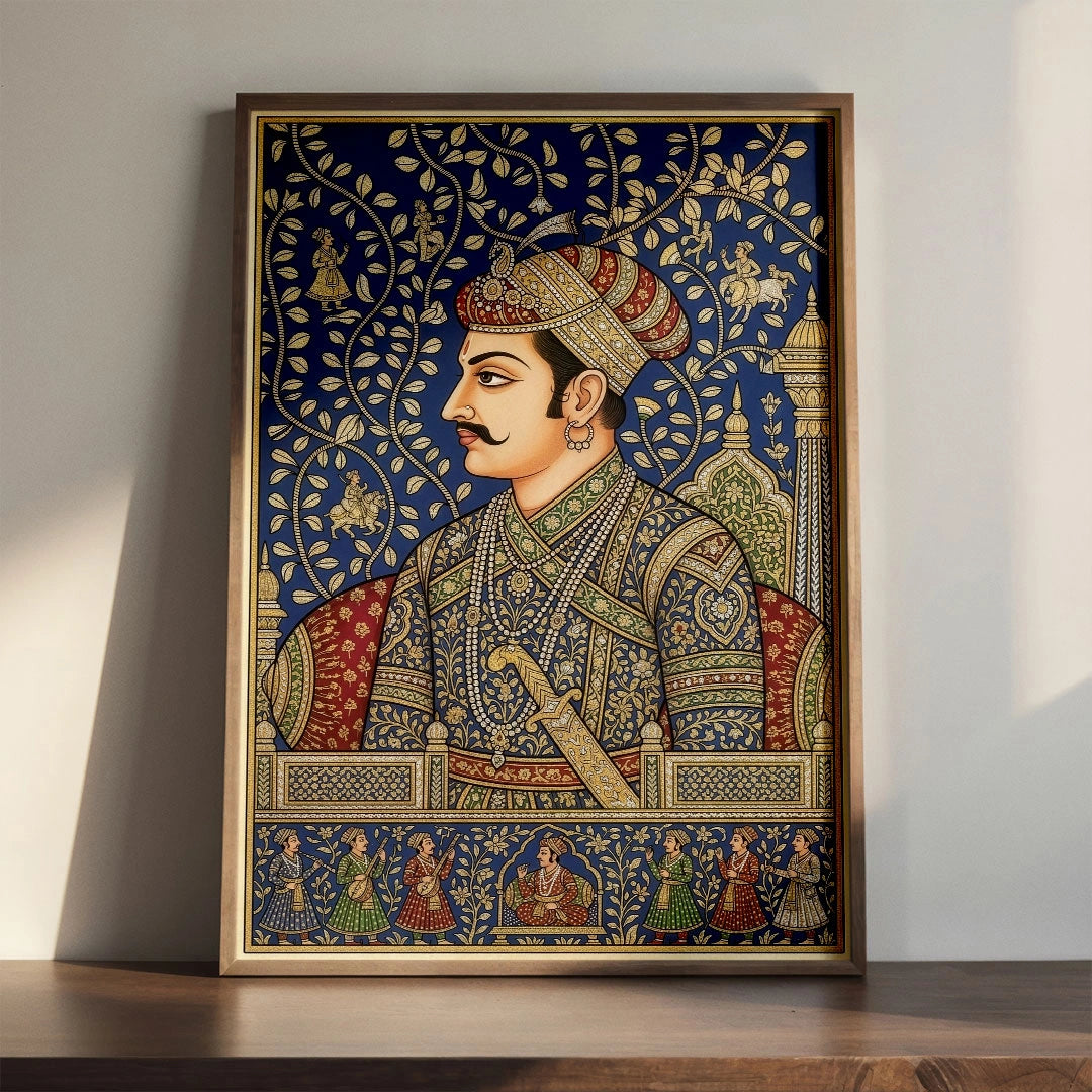 Royal Mughal Portrait
